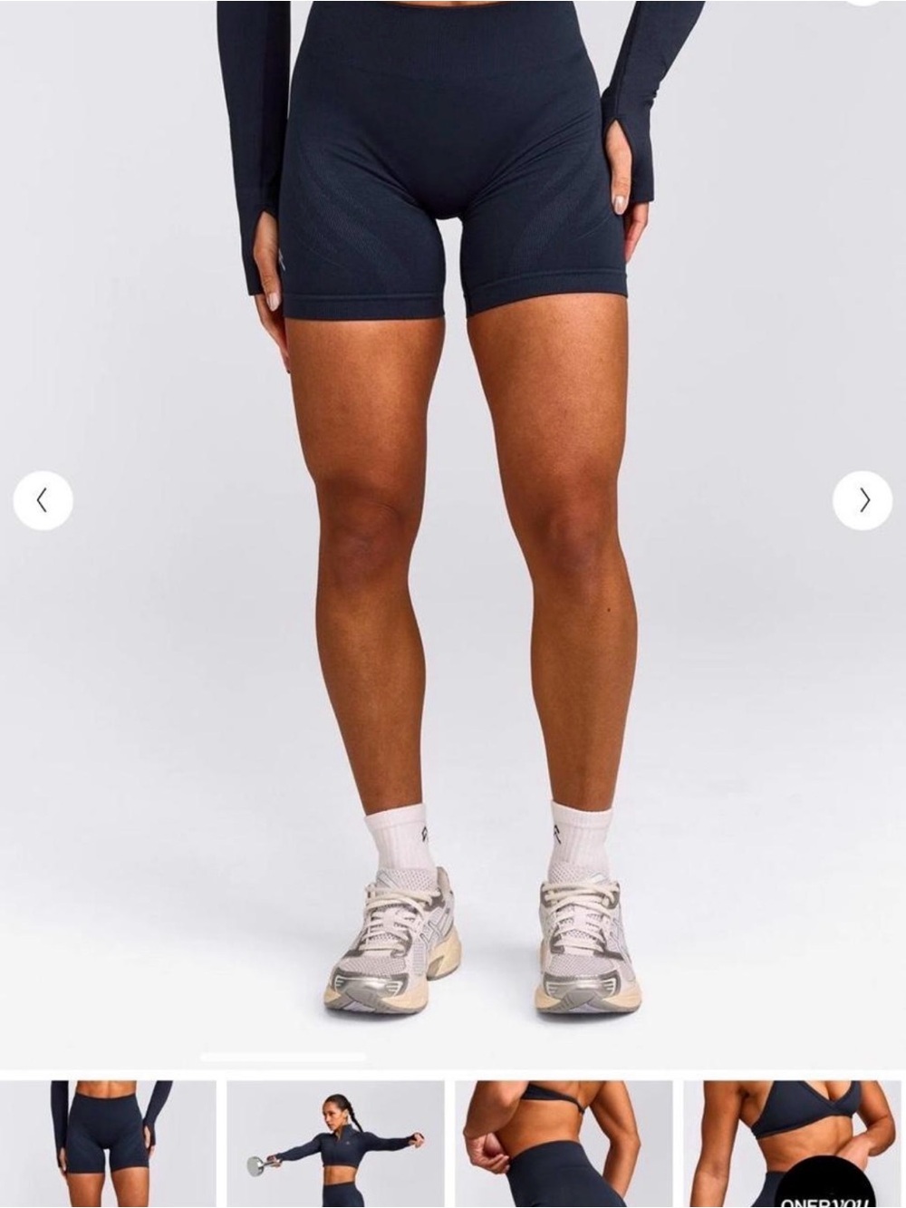 Oner Active EnhanceLift Seamless Shorts in True Blue